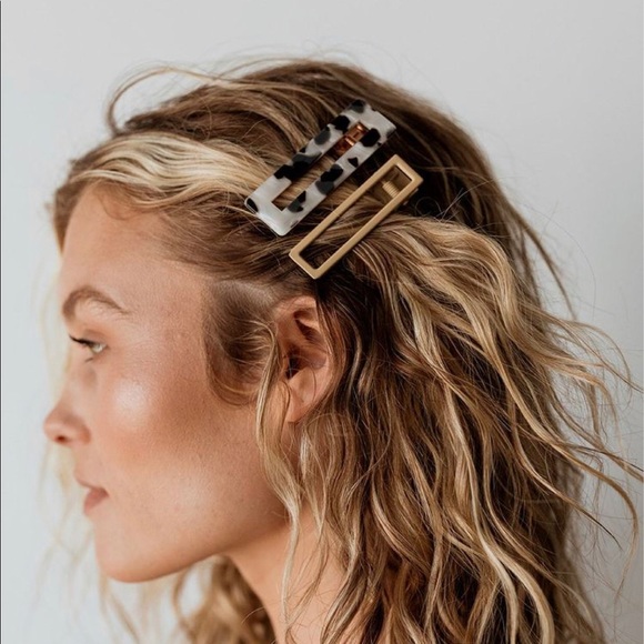 X S O L D X  Hair Clip Set Tortoise - Picture 2 of 3